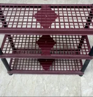 plastic shoe rack