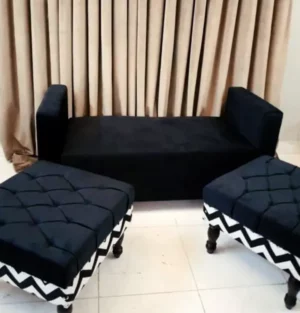 4 seter puffy sofa set