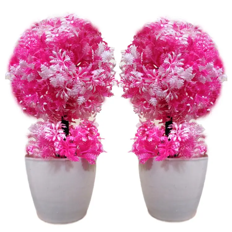 Artificial Flowers Bonsai Beautiful Tree Design Plants
