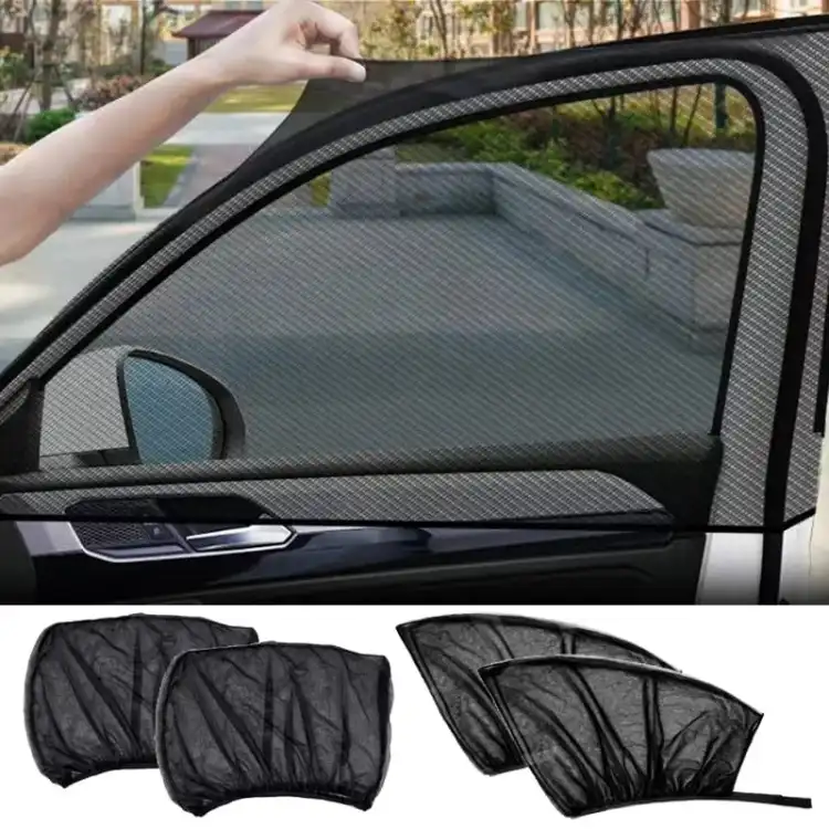 Car Window Sun Shade UV Protection for Front Doors 2 Pcs
