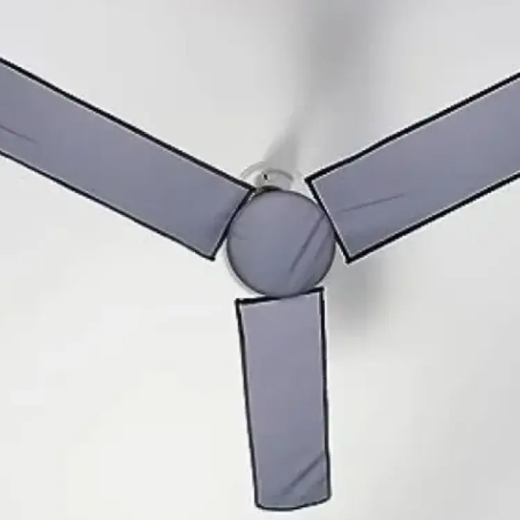 Parachute Grey and Black Ceiling Fan Cover