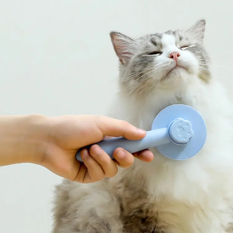 Hair Removal Cleaning Slicker Brush for Cats