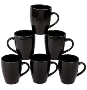 LARGE BLACK MUGS