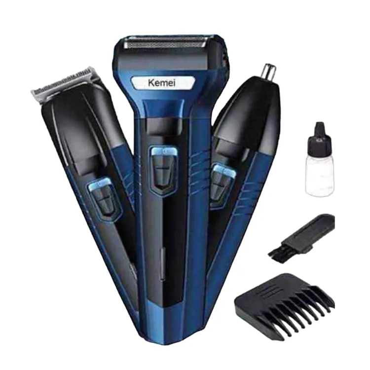 Shaving Machine KM 6330: 3 in1 Rechargeable Hair Clipper for Men