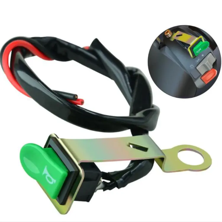 Motorcycle Signal Control Switch Button Universal Dipper & Horn Functionality