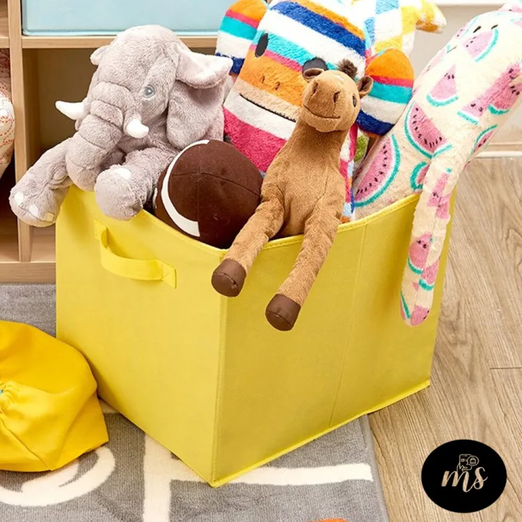 Toys Basket with Inner Base Support for Kids