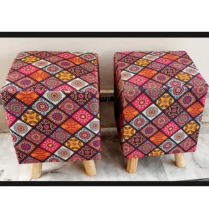 Wooden Ottoman Chair