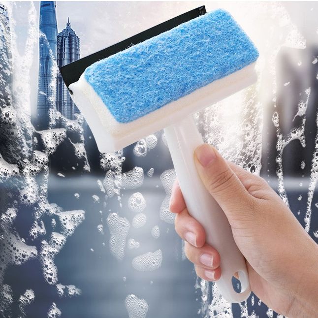 Double Sided Glass and Tile Cleaning Brush window wiper cleaning tools