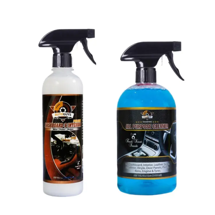 AUTOGUYS All Purpose Cleaner & Dashboard Polish Pack Of 2