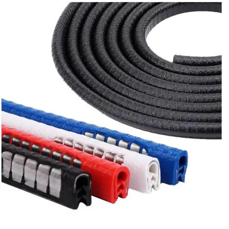 Car Door Edge Guards U Shaped Rubber Seal Protector for Most Cars