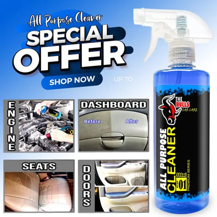 All Purpose Cleaner 500 ml Car Interior Cleaning Solution