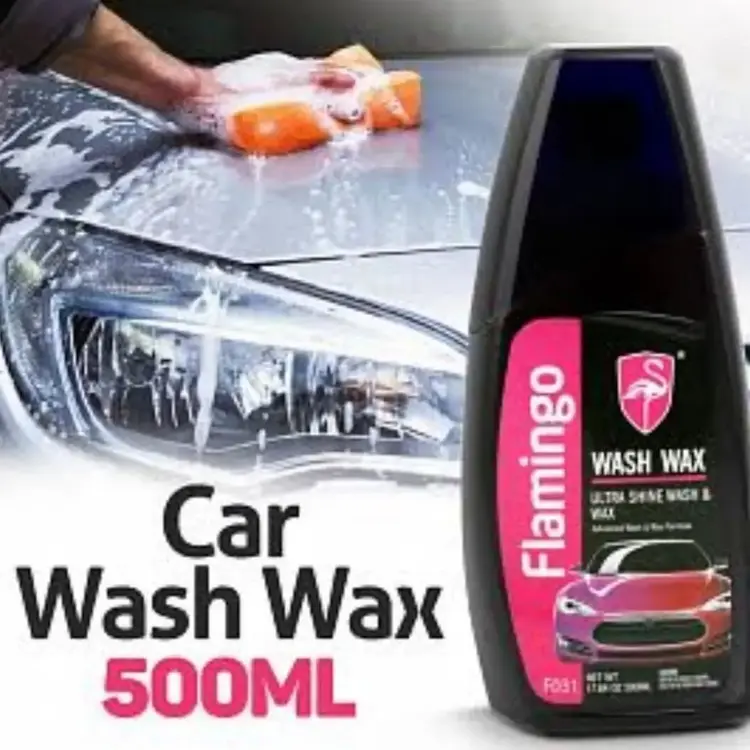 Flamingo Car Wash Wax Shampoo 500ML