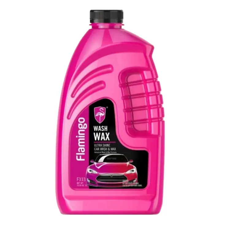 Flamingo Ultra Shine Car Wash Wax Shampoo 2L Bottle