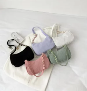 Corduroy Shoulder Bag