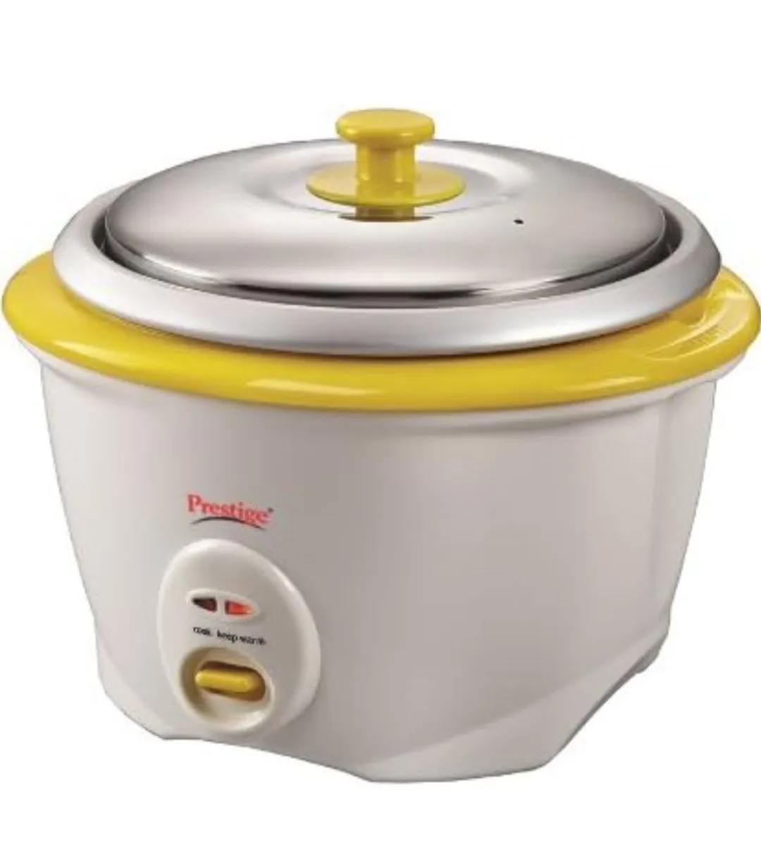 Electric Rice Cooker White Color