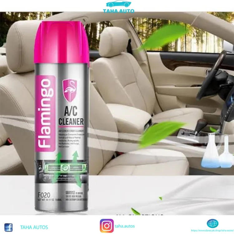 Flamingo Car AC Pro Effective 500ml Foam Cleaner for Air Conditioners