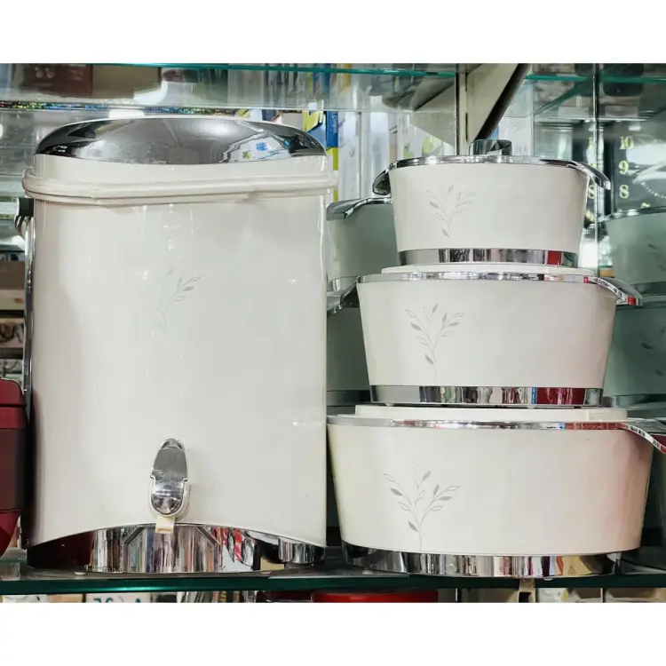 Arkon Metallic Hot Pot Cooler Set