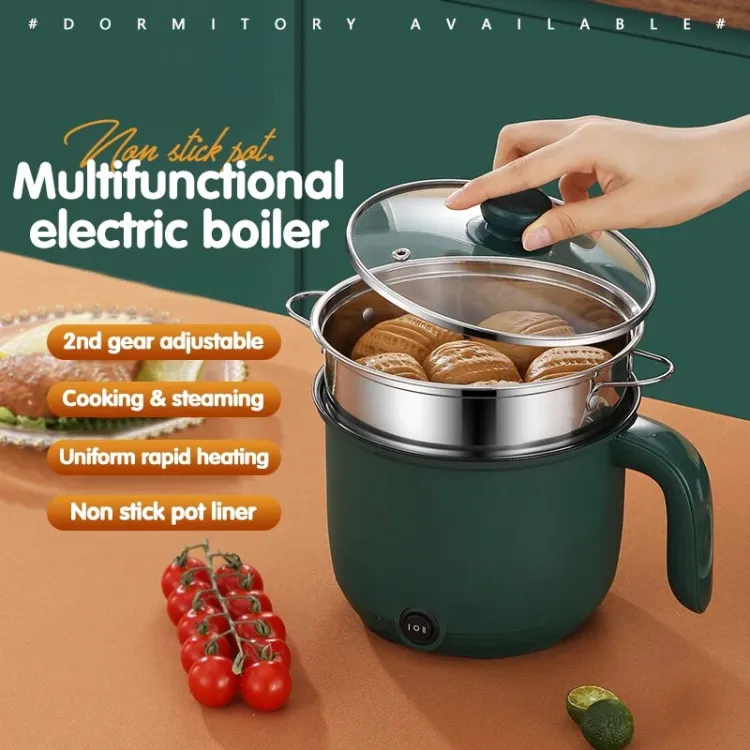 JUBAKE Electric Cooker Nonstick Hot Pot Cooker & Steamer