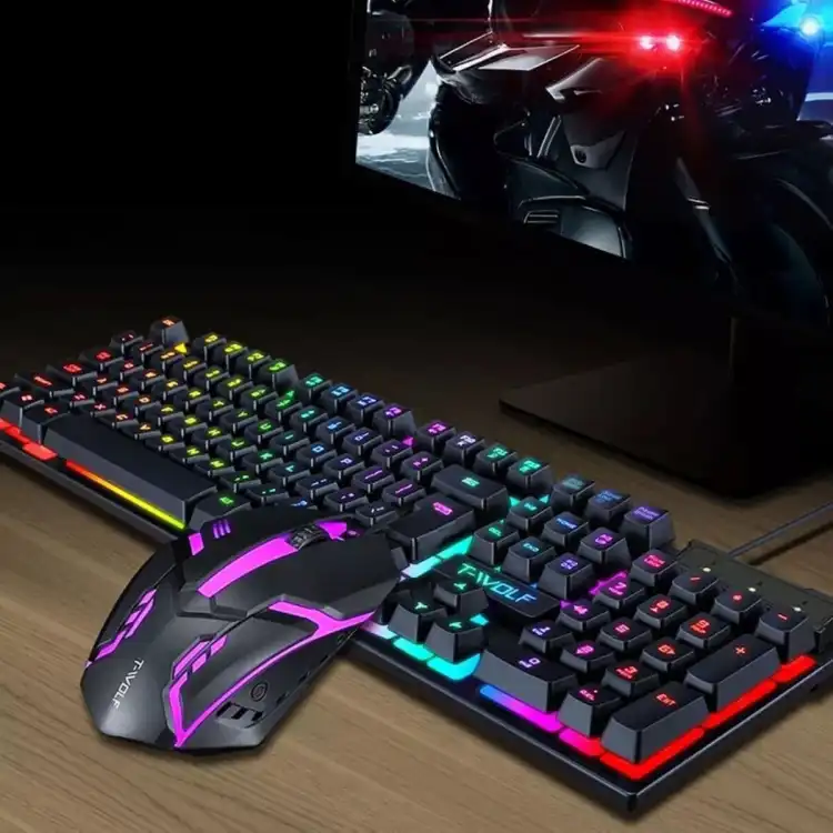 Gaming Keyboard Mouse Combo LED Back light