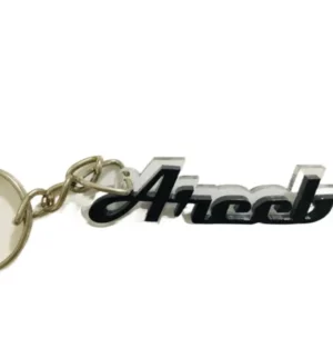 Logo Name Key Chain