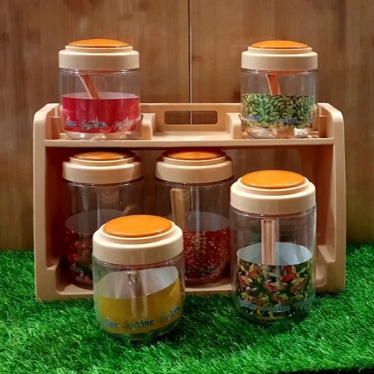 Masala Box Your Kitchen with SpiceLine’s Spice Rack and Jars Box Set