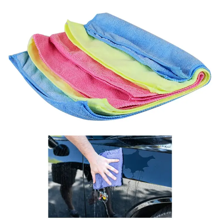 Colorful Set of 6 Microfiber Towels
