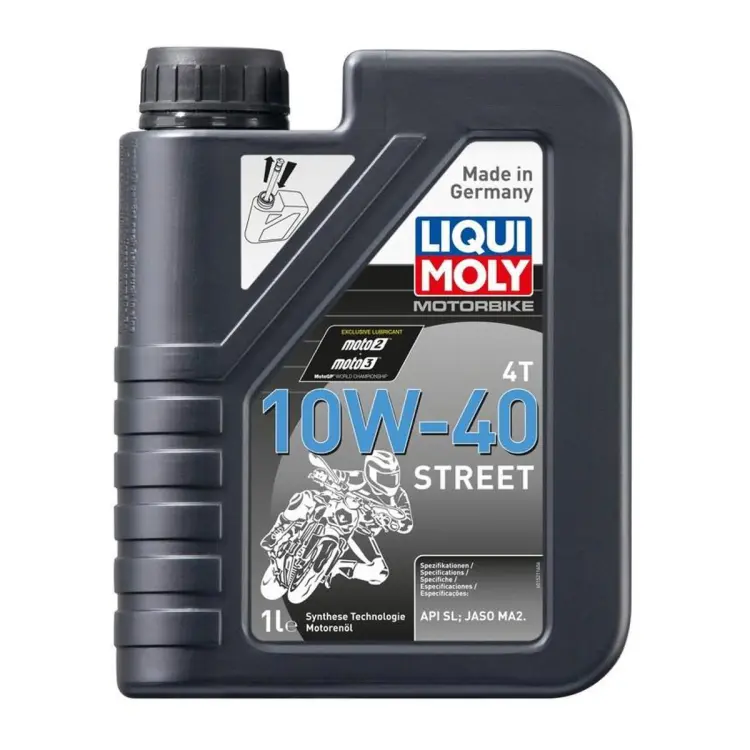 Liqui Moly Street Motorcycle Oil For Bikes engine