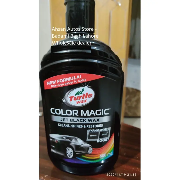Turtl Color Magic on Jet Black Wax 500 ML
