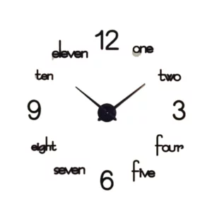 Wall Clock 3D 24