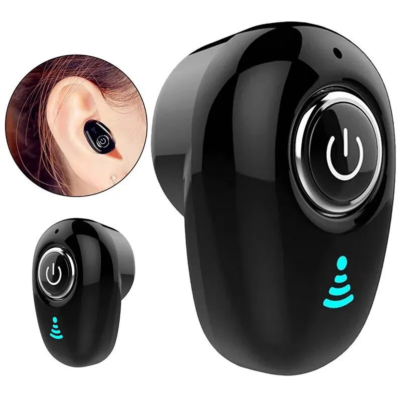 Wireless Bluetooth Earphones Mini Ultra Small In Ear Listening for Android & Apple