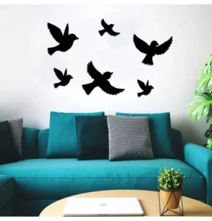 sparrow acrylic wood