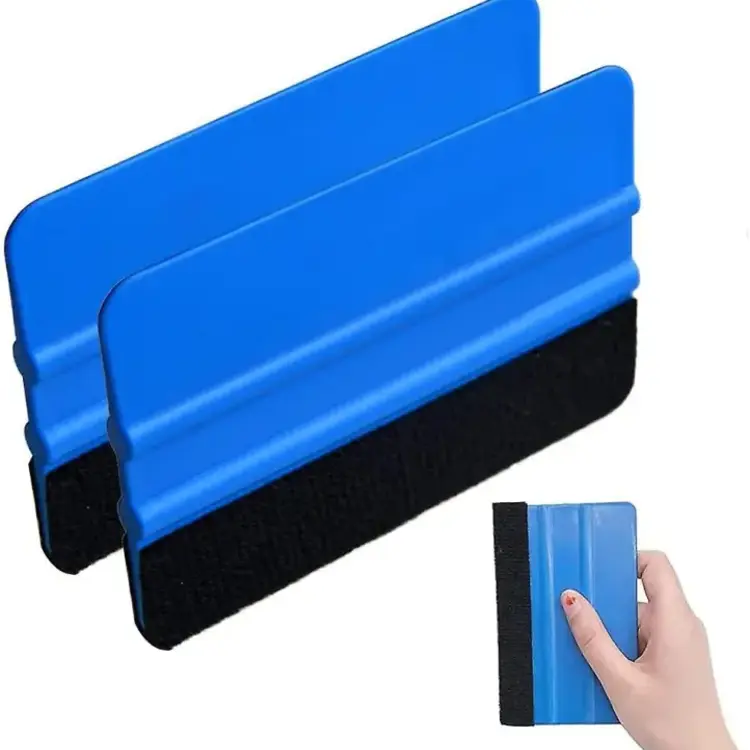 3M Wrap Scraper Squeegee Tool with Soft Felt For Perfect Cleaning Solution