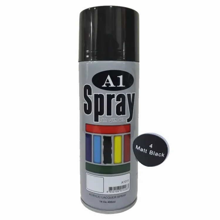 MATT BLACK PAINT A1 SPRAY 400 ML