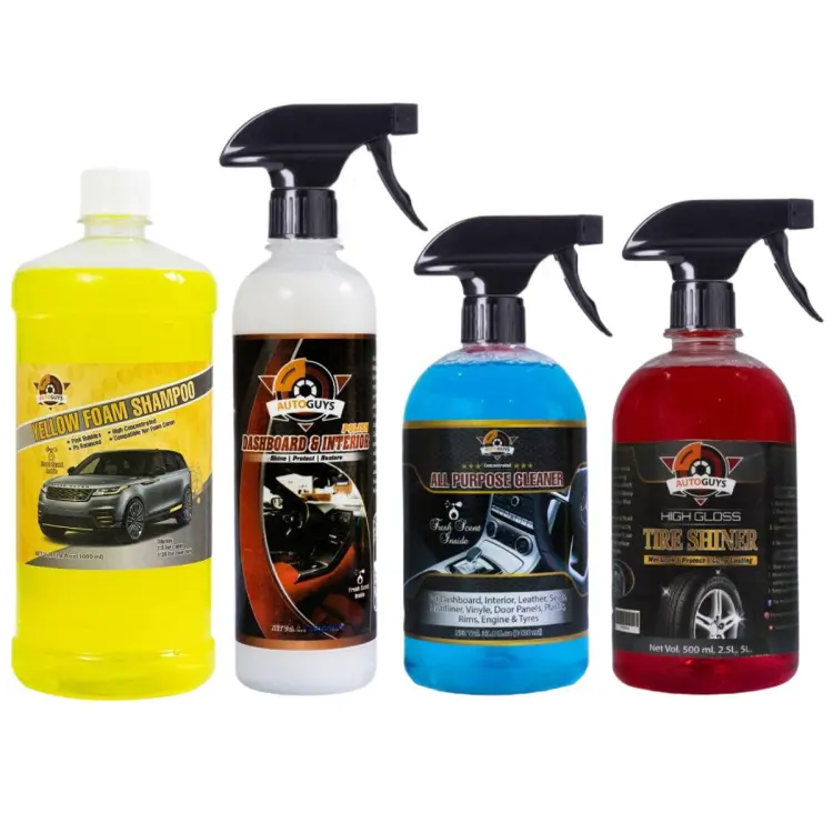 AUTOGUYS Car Care Sprey Pack Of 4