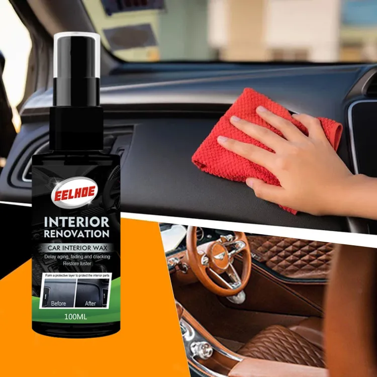 Car Interior Retreading Agent Wax Sprey 30ML