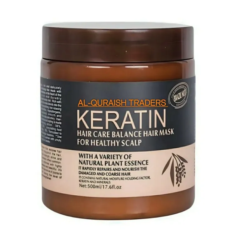 Al Quraish Traders Keratin Hair Mask Professional Treatment for Hair Repair Nourishment Beauty