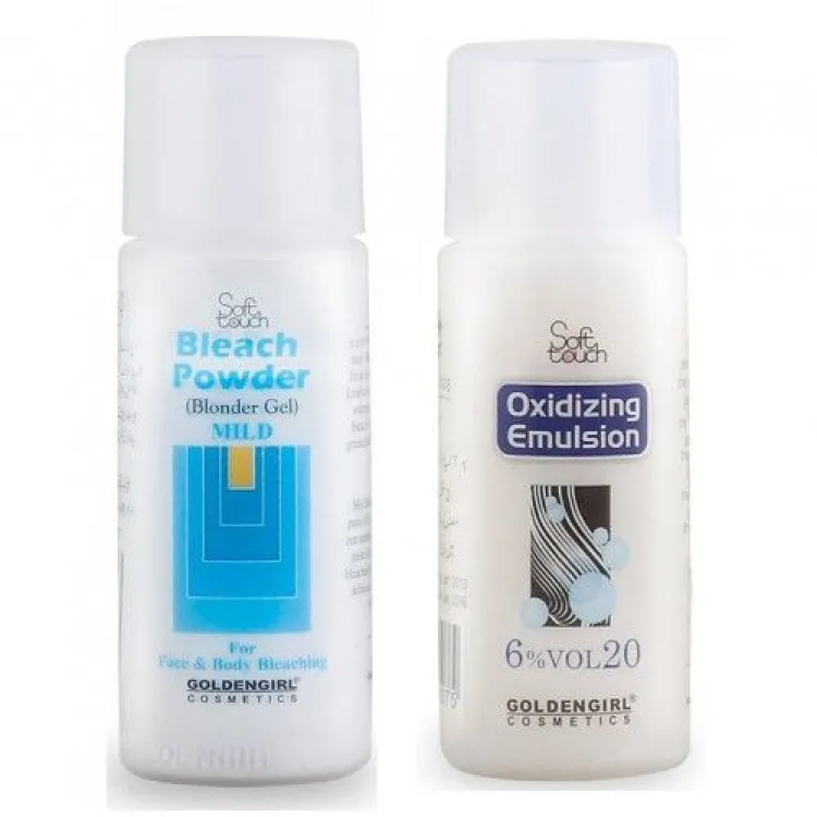 Bleach Pack Bleach Powder Mild and Oxidizing Emulsion