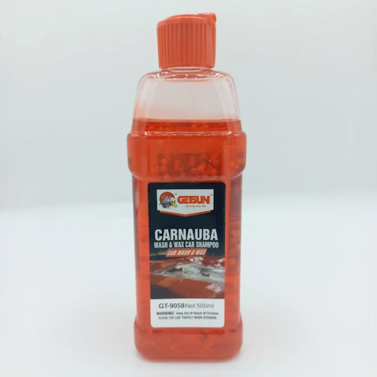 Perfect Solution for a Gleaming Car Getsun Carnauba Wash & Wax Shampoo 500ML