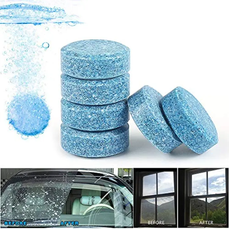 Effortless Auto Car Glass Cleaning Tablets 50 pcs
