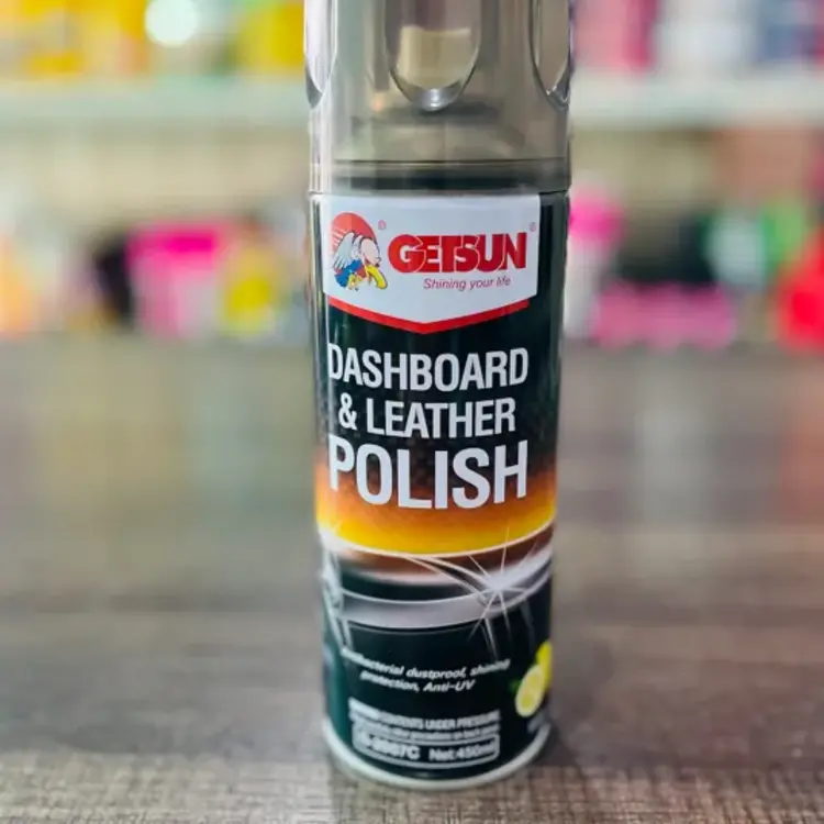 Getsun Leather Dashboard Polish Spray for Car