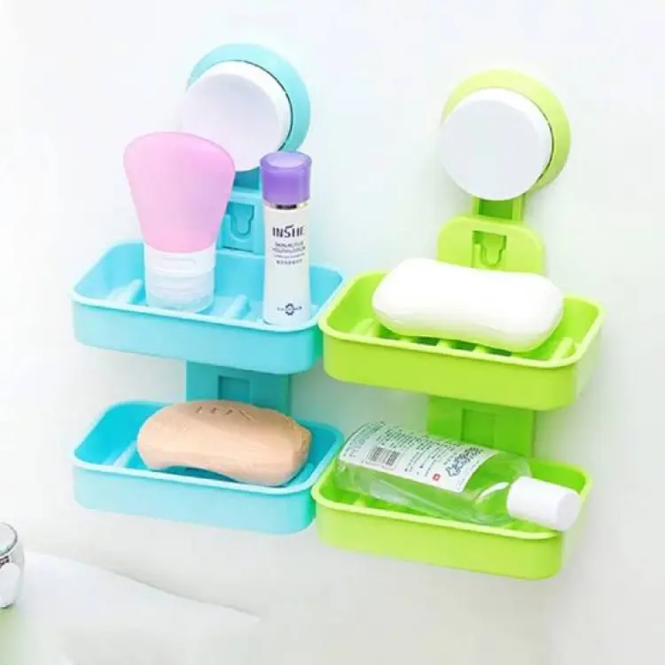 Best Double Soap Box Double Layer Soap Holders for Your Bathroom Shelf