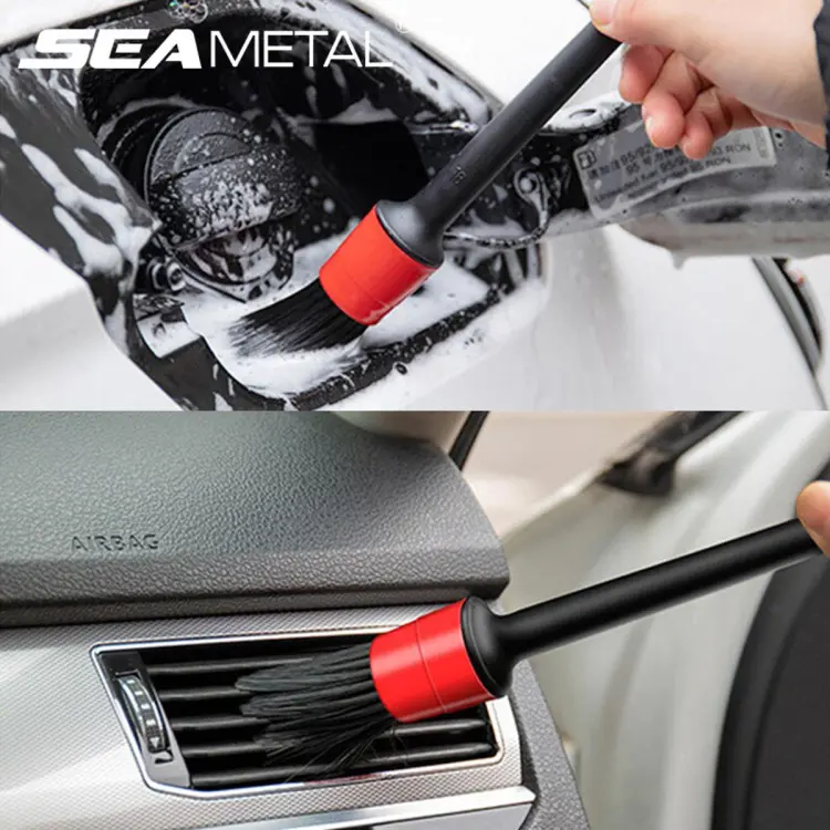 1pcs Dashboard Engine Cleanaing Brush For Wheel