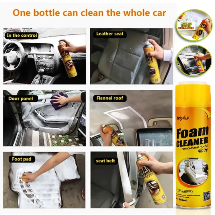 Car MultiFunctional Foam Cleaner Spray 650 ml