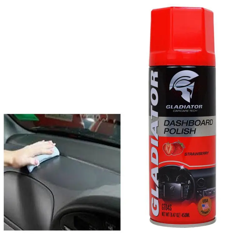 Gladiator Car Dashboard Polish Sprey Multi Purpos