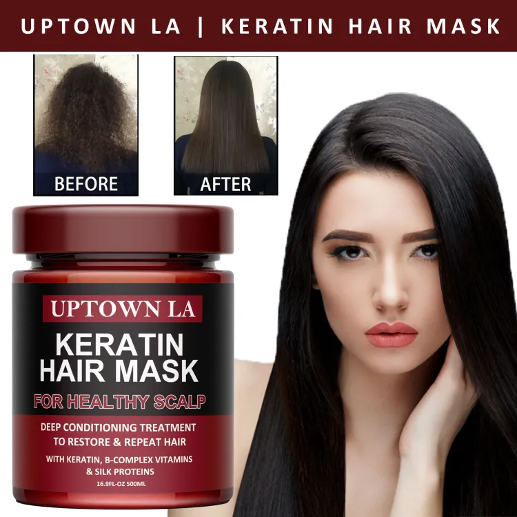 UPTOWN LA Keratin Hair Care Mask 500 ml