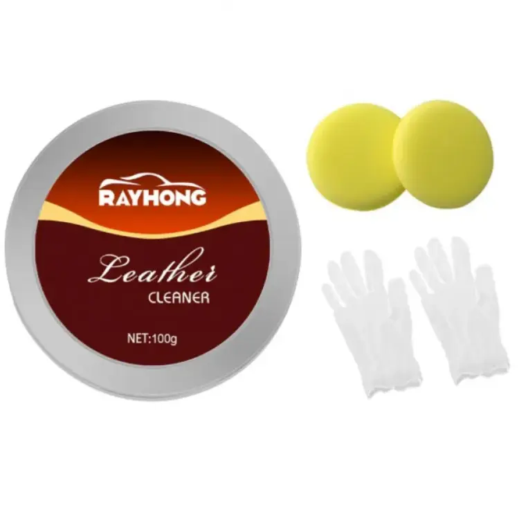 RAYHONG All Natural Leather Cleaner Mink Oil Multi Purpose Balm Repair Kits for Car Seats Jacket and Purse