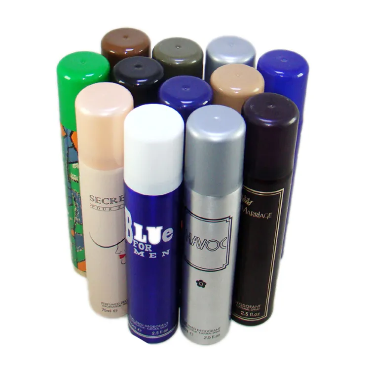 Pack of 6 Multi Body Spray For Unisex 75 ml