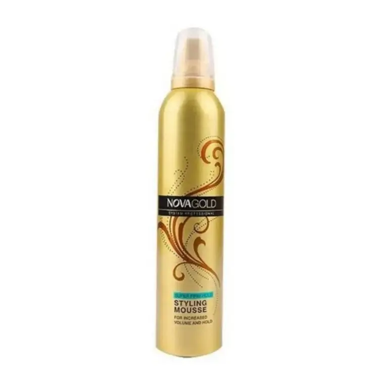 NOVA GOLD HAIR STYLING MOUSSE SPREY MEN AND WOMEN