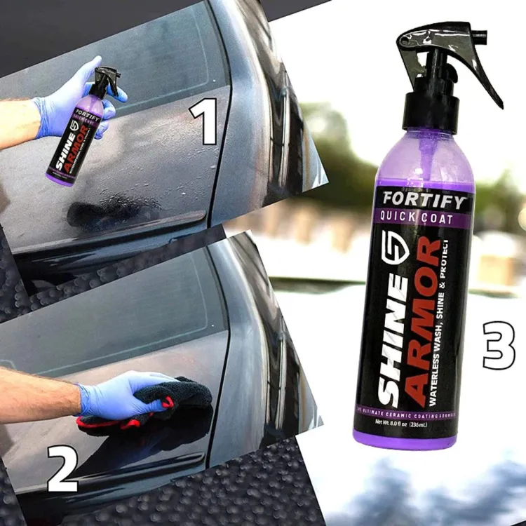Shine Armor Waterless Car Wash Shine & Protectant Spray