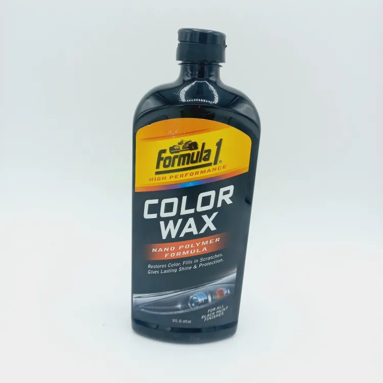 Formula 1 Wax Black Polish for Cars